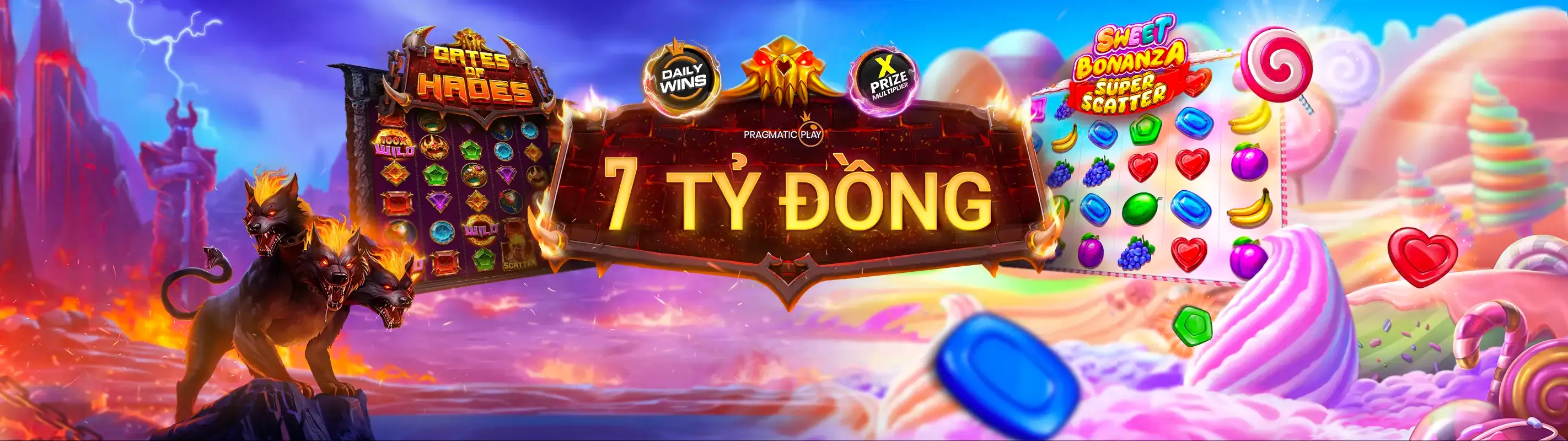 Hình ảnh chính Casino 5mb trên thiết bị di động với hiệu ứng ánh sáng màu xanh vàng